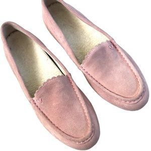 EUC Vionic Leather Hard Sole Slippers